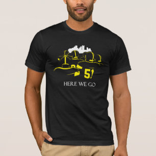 Ici nous allons T-shirt court noir