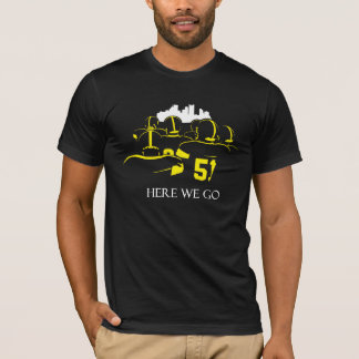 Ici nous allons T-shirt court noir
