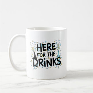 Ici pour la Mug Boissons - Fun Party Design