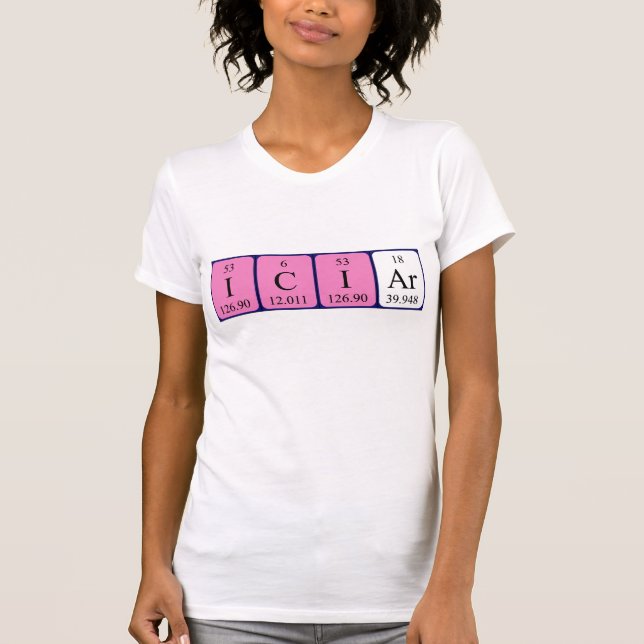 Icier Periodenname Shirt (Vorderseite)