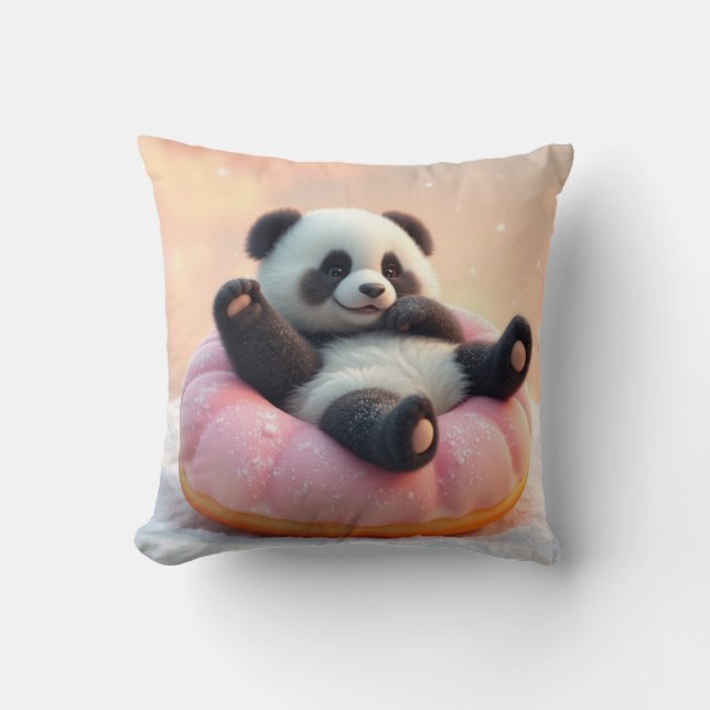 Icing Panda Kissen (Vorderseite)