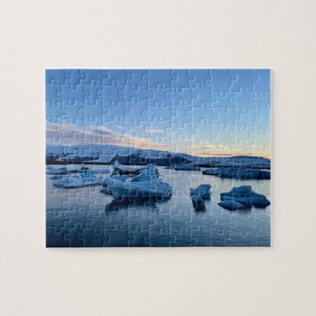 Icleand Gletscherpuzzle (Horizontal)