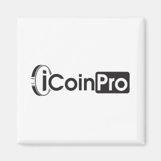 iCoinProLogo Black Magnet