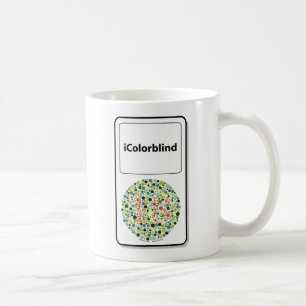 iColorblind Kaffee-Tasse Kaffeetasse