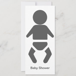 Icon Baby Gray Einladung