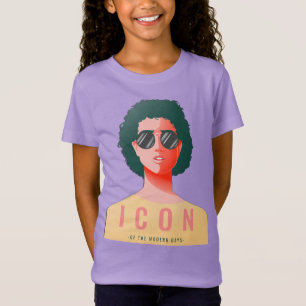 Icon Girls' Fine Jersey T - Shirt