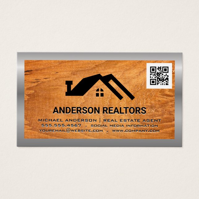 Icon Real Anwesen | qr Code (Vorderseite)