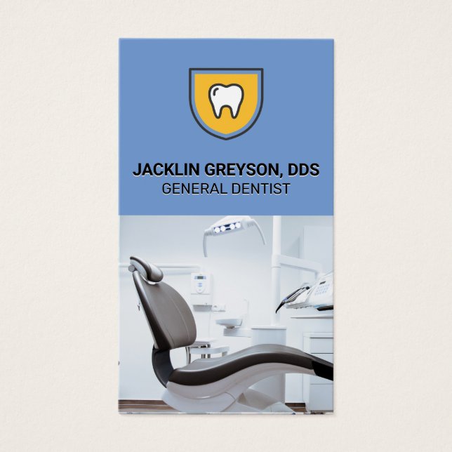 Icône Bouclier dentaire | Bureau dentaire (Devant)