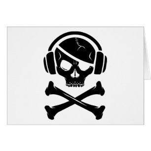 Icône de la piraterie anti-RIAA de pirate de