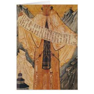 Icône de St Saba de Jérusalem, 1572