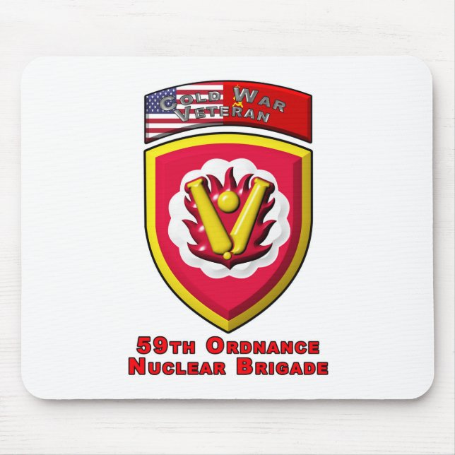 Iconic 59. Ordnance Nuklear Brigade Mousepad (Vorne)