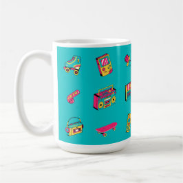 Iconic 90's - fun retro party theme  kaffeetasse