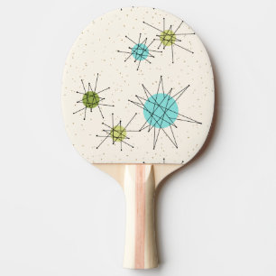 Iconic Atomic Sternexplosion Ping Pong Paddle Tischtennis Schläger