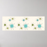 Iconic Atomic Sternexplosionen Poster