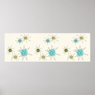 Iconic Atomic Sternexplosionen Poster