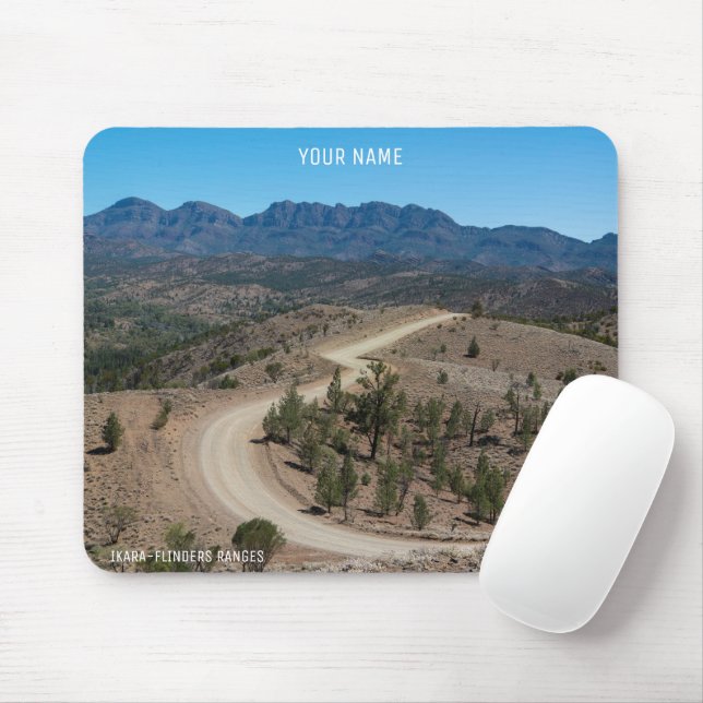 Iconic Australia Outback Landscape 4WD Adventure Mousepad (Mit Mouse)