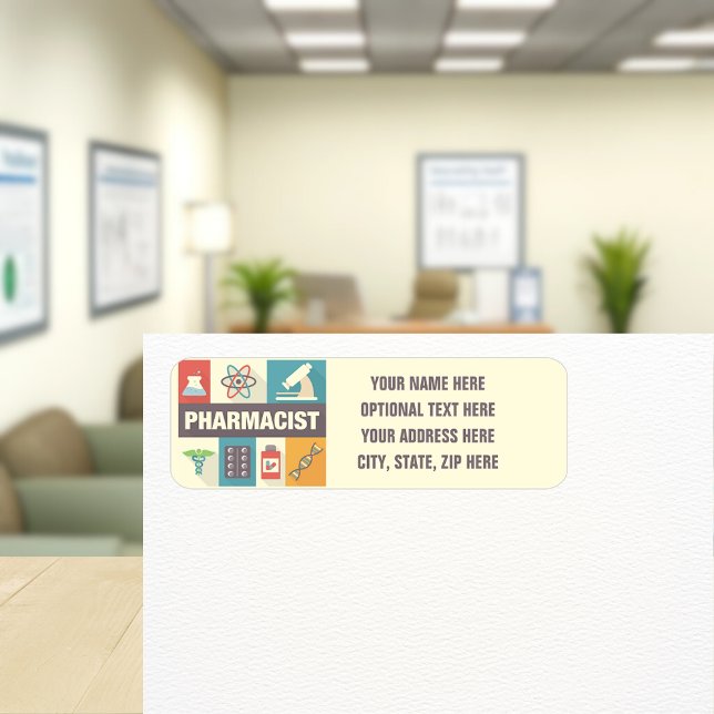 Iconic, beruflicher Apotheker (Von Creator hochgeladen)
