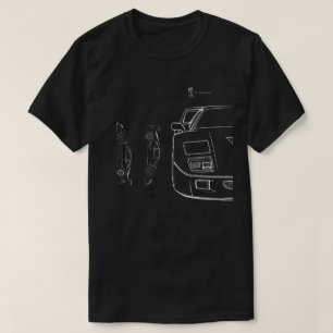 Iconic F 40 Kontur T-Shirt   Kolben und Gewinde