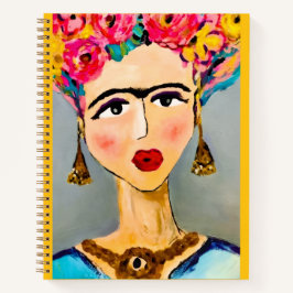 Iconic Frida Kahlo Notebook Notizbuch