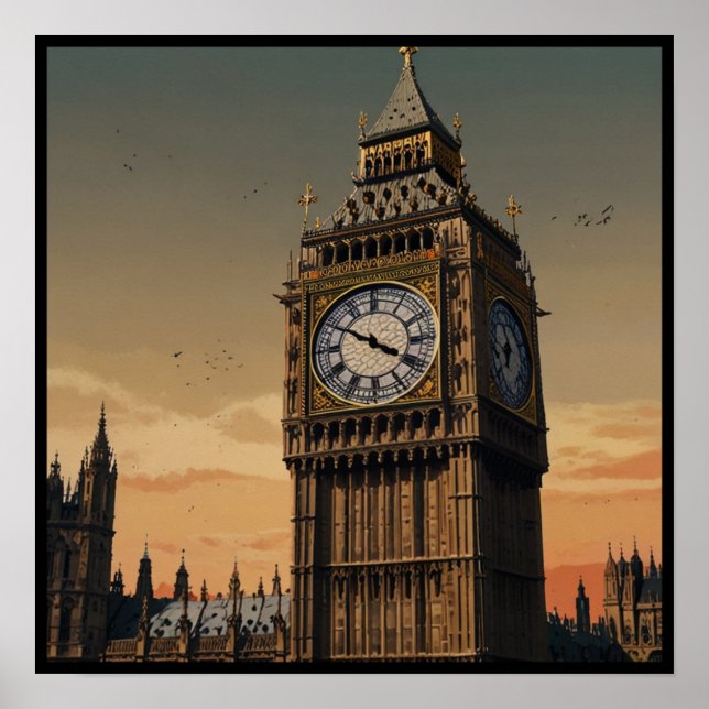 Iconic London Poster (Vorne)