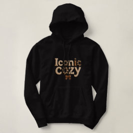 Iconic Mom Faux Yarn Style Hoodie – Cozy Women’s P