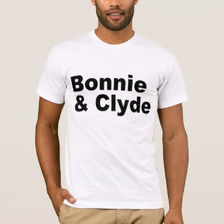 Iconic Namen - Bonnie und Clyde-T - Shirt