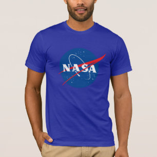 Iconic NASA Angepasst Cotton T - Shirt (Nebel Lila