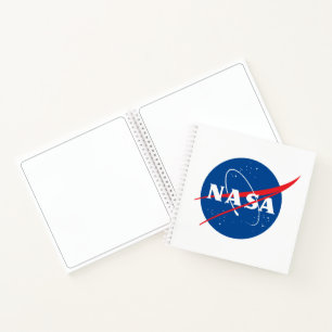 Iconic NASA Art Notebook (White Spiral) Notizbuch