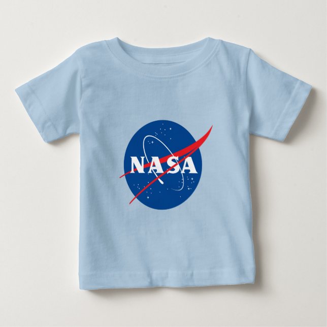 Iconic NASA Baby Uranus Blue T - Shirt (Vorderseite)