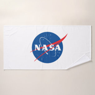 Iconic NASA Badetuch (Raketenweiß) Badehandtuch