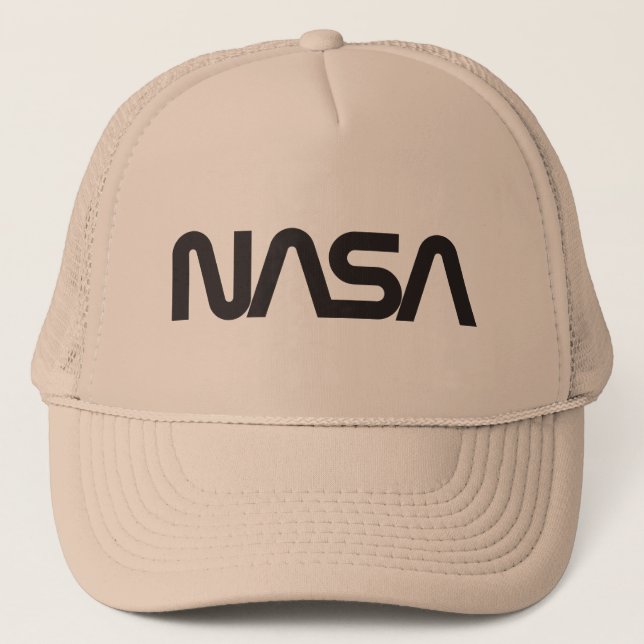 Iconic NASA Circa Baseball Cap (Jupiter Beige) Truckerkappe (Vorderseite)