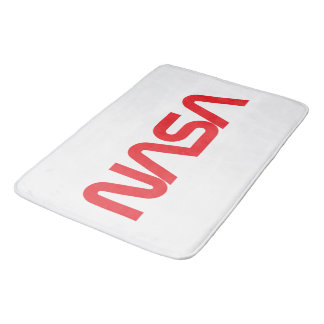 Iconic NASA Circa Bath Mat (Raketenweiß) Badematte