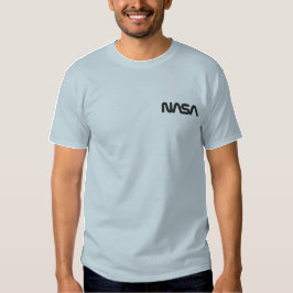 Iconic NASA Circa blass Earth Blue Besticktes T-Shirt