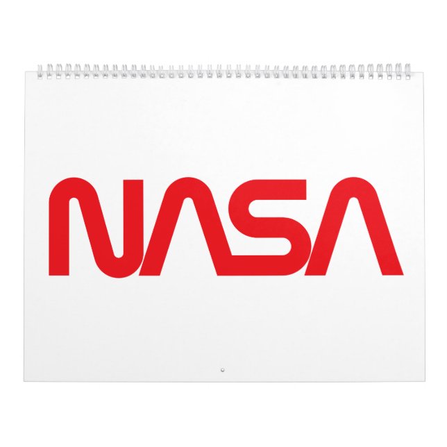 Iconic NASA Circa Calendar (Raketenweiß) Kalender (Titelbild)