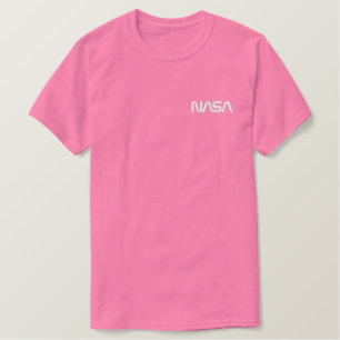 Iconic NASA Circa Celestial Pink Besticktes T-Shirt