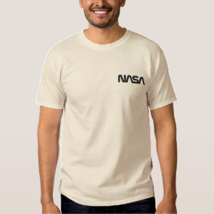 Iconic NASA Circa Jupiter Beige Besticktes T-Shirt