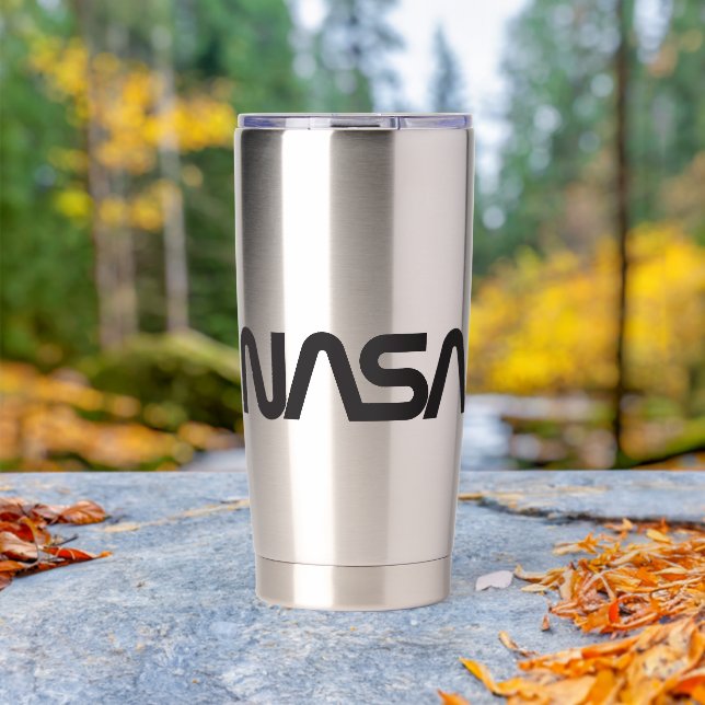 Iconic NASA Circa Mercury Gray Thermobecher (Außenbereich (gedreht))