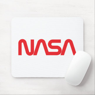 Iconic NASA Circa Mousepad (Rocket White)