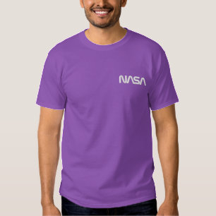 Iconic NASA Circa-Nebel Lila Besticktes T-Shirt