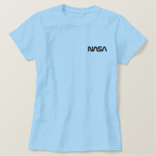 Iconic NASA Circa Uranus Blue Women's Besticktes T-Shirt