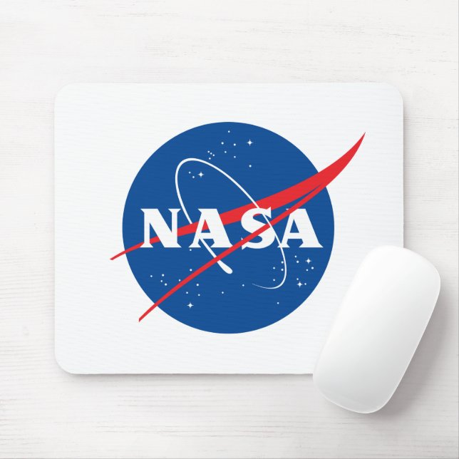 Iconic NASA Coder/Gamer Mouse Pad (Stain Resist) Mousepad (Mit Mouse)