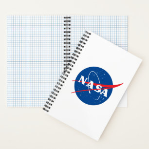 Iconic NASA Science Notebook (Astro Black Spiral) Notizbuch