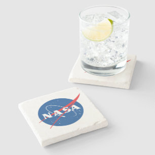 Iconic NASA Square Geo Marble Untersetzer