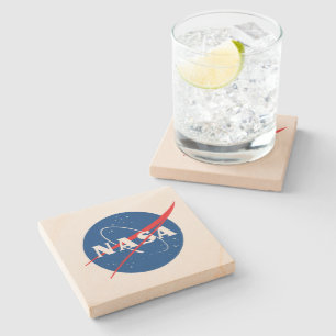 Iconic NASA Square Geo Sandstone Untersetzer