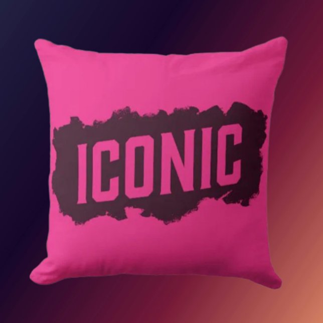 ICONIC Statement Throw Pillow Kissen (Von Creator hochgeladen)