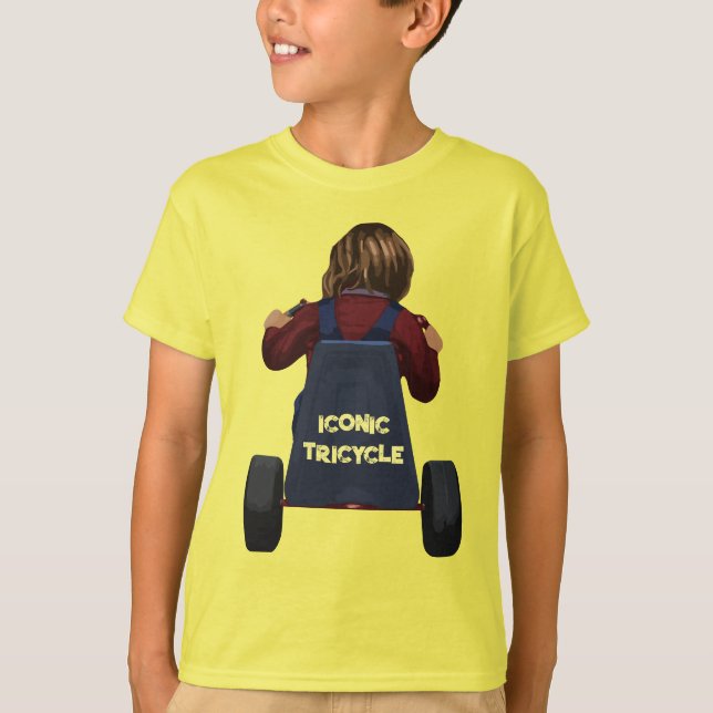Iconic Tricycle Halloween Niedlich Kid Boy Girl 20 T-Shirt (Vorderseite)