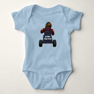 Iconic Tricycle Niedlich Baby Boy Girl Halloween 2 Strampler