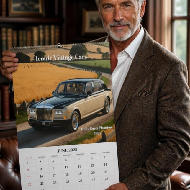 Iconic Vintage Cars Kalender (Von Creator hochgeladen)