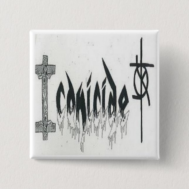 Iconicide Logo-Knopf #2 Button (Vorderseite)