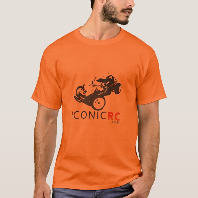 IconicRC T - Shirt (orange) (Vorderseite)